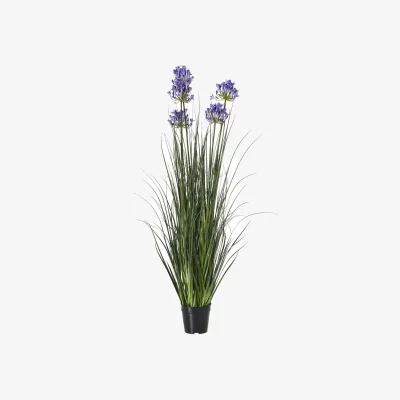The Range Artificial Agapanthus Plant - Blue