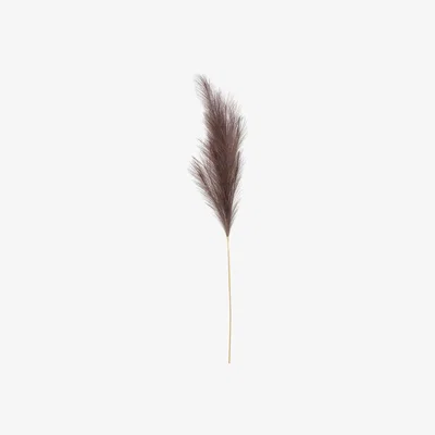 The Range Artificial Luxury Pampas Stem 116cm - Mocha