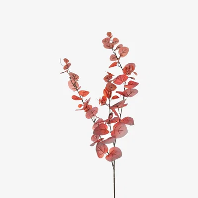 The Range Artificial Eucalyptus Foliage Stem 100cm - Red