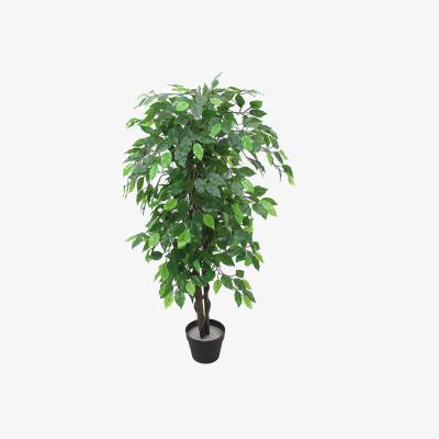 The Range Artificial Ficus Tree Plant - Large Bushy Shape - Green