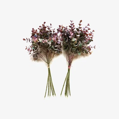 The Range Artificial Eucalyptus Bundles Purple - Purple