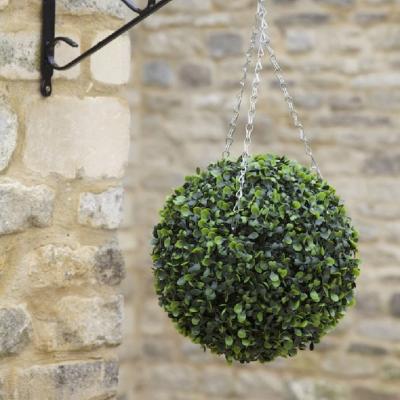 The Range Boxwood Topiary Ball  - Green