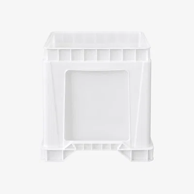 The Range Dutch Flower Bucket Plastic Floral - White