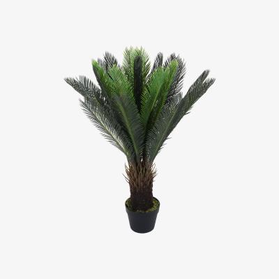 The Range Artificial Cycas Decorative Plant in Planter - Green