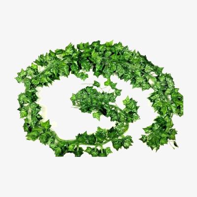 The Range 12 Artificial Faux Ivy Leaf Garlands - Green