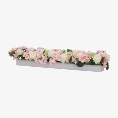 The Range Dahlia Table Runner Elegant Accent - Multicolour