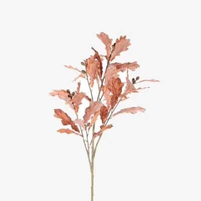 The Range Brown Glamis Oak Leaf Artificial Flowers - Brown