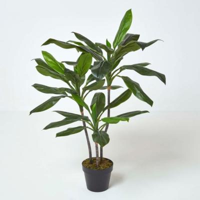 The Range Homescapes Artificial Cordyline Plant in Pot, 100 cm Tall - Green