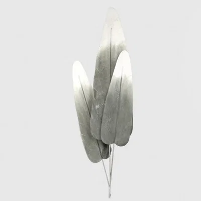 Teddy Beau Deco Home Grey Flower Petal Spray