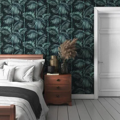 Tobias Oliver Charlotte Jade | Balearic Palm | Wallpaper