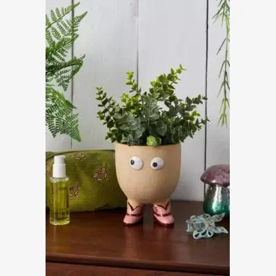 Urban Outfitters Western Henry Planter L: 13cm x W: 12.2cm x H: 15cm at Urban Outfitters