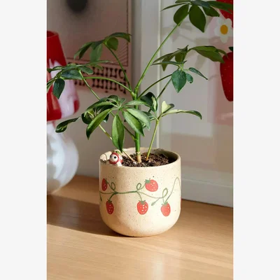 Urban Outfitters Cat Perch Planter - Pink ALL at Urban Outfitters