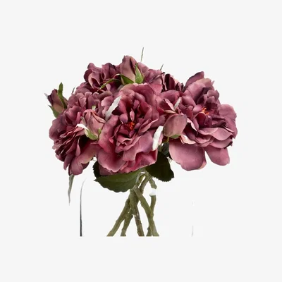 Woods Furniture Pink Short Stem Fashion Rose