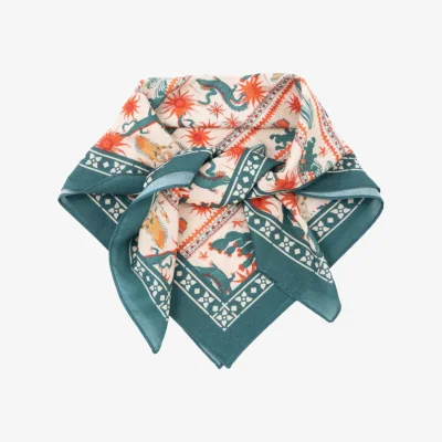Wolf & Badger Women's Cactus Bloom Bandana | One Size | Saachi