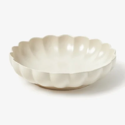 Westwing Flower-Shaped Soup Plates Sabina, Set of 4