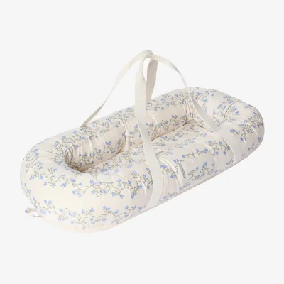 Westwing Portable Cotton Baby Nest Bell Flower