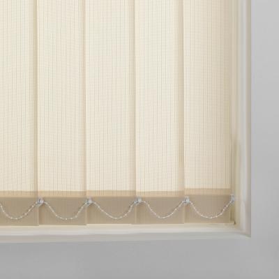 Dunelm Sand Cordless Vertical Blind Sand
