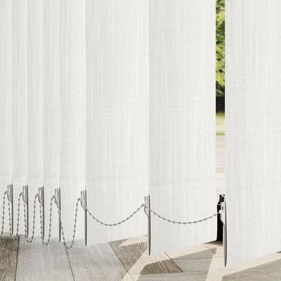 Dunelm Timara Made to Measure Vertical Blind White