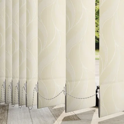 Dunelm Paris Made to Measure Vertical Blind Cream