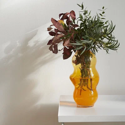 Amara Fundamental Berlin - Muse Vase - Saffron - Large