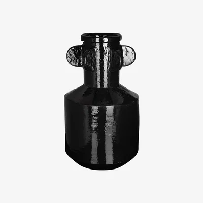 Amara Global Explorer - Black Ecomix Vase - Short