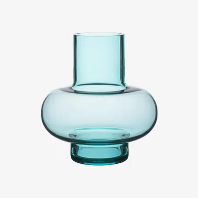 Amara Marimekko - Umpu Glass Vase - Aqua