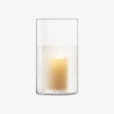 Amara LSA International - Wicker Vase/Lantern - Clear