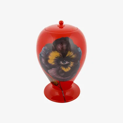 Amara Fornasetti - Pensee Vase - Red