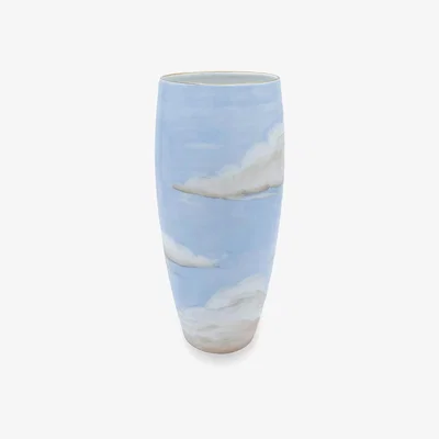 Amara Jonathan Hansen x Marie Daage - Ciels Bleus Vase - Blue