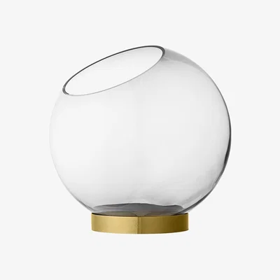 Amara AYTM - Globe Vase - Brass/Gold - Extra Large