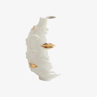 Amara Gilded Muse Gala Round Vase