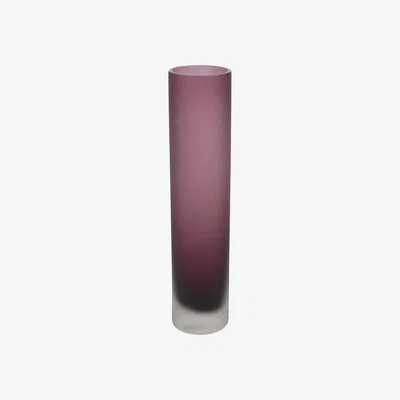 Amara Luxe - Purple Thin Glass Vase - Large