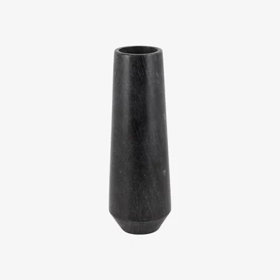 Amara Luxe - Grey Tall Marble Vase