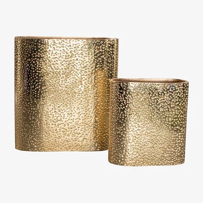 Amara Lunares - Cosmos Goldplate Vase - Small
