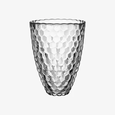 Amara Raspberry Glass Vase