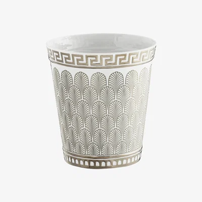 Amara Ginori 1735 - Magnifico Greek Style Vase - Platinum - Large