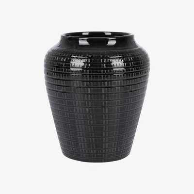 Amara Bergs Potter - Willow Vase - Black - 18cm
