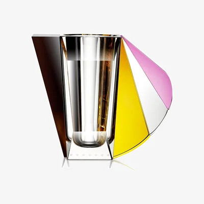 Amara Grand Manhattan Crystal Vase