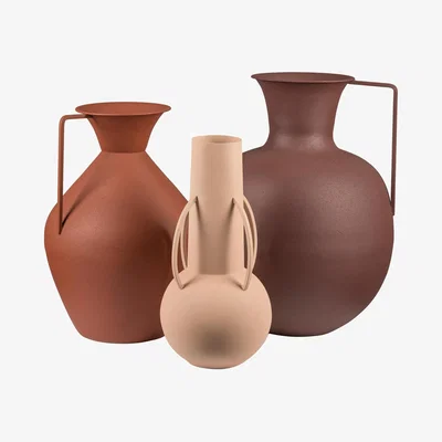 Amara Potten Roman Vases Set of 3