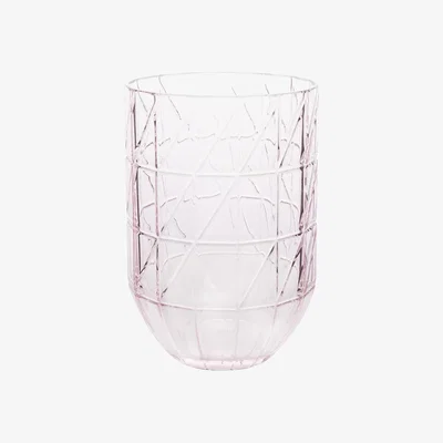 Amara HAY - Glass Colour Vase - Large - Pink