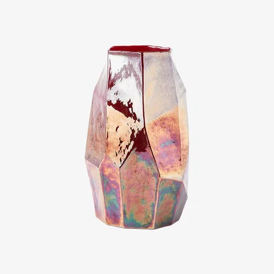 Amara Pols Potten - Graphic Luster Vase - Red - Large