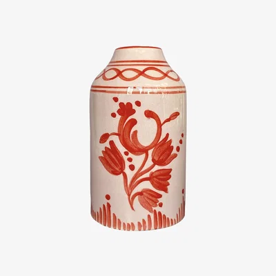 Amara Vaisselle - Genie in a Bottle Vase - Poppy Red