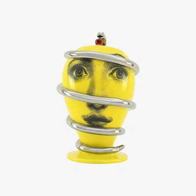 Amara Fornasetti - Peccato Originale Vase - Yellow