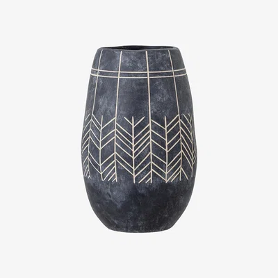 Amara Bloomingville - Mahi Deco Vase - Black