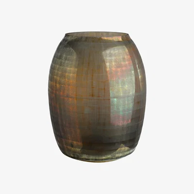 Amara Pols Potten - Checkered Brown Vase