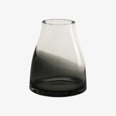 Amara Ro Collection - No 2 Flower Vase - Smoked Grey
