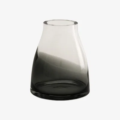 Amara Ro Collection - No 2 Flower Vase - Smoked Grey