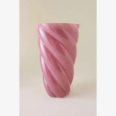 Anthropologie Callo Mouth-Blown Glass Vase