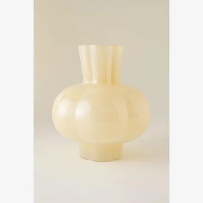 Anthropologie Alyssa Mouth-Blown Glass Vase
