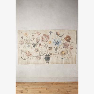 Anthropologie Vase Of Wonder Tapestry
